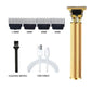 Professional T9 Hair & Beard Trimmer | Semi-Metal Body | Rechargeable Cordless Precision Clipper