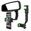 Universal Car Rearview Mirror Phone Holder | Hands-Free Adjustable Mount for Smartphones & GPS