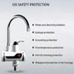 Electric Instant Heating  Faucet  | Digital Temperature Display | Plastic handle |  Kitchen & Bathroom Hot Water Tap